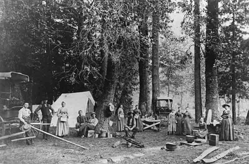 Camping in Yosemite